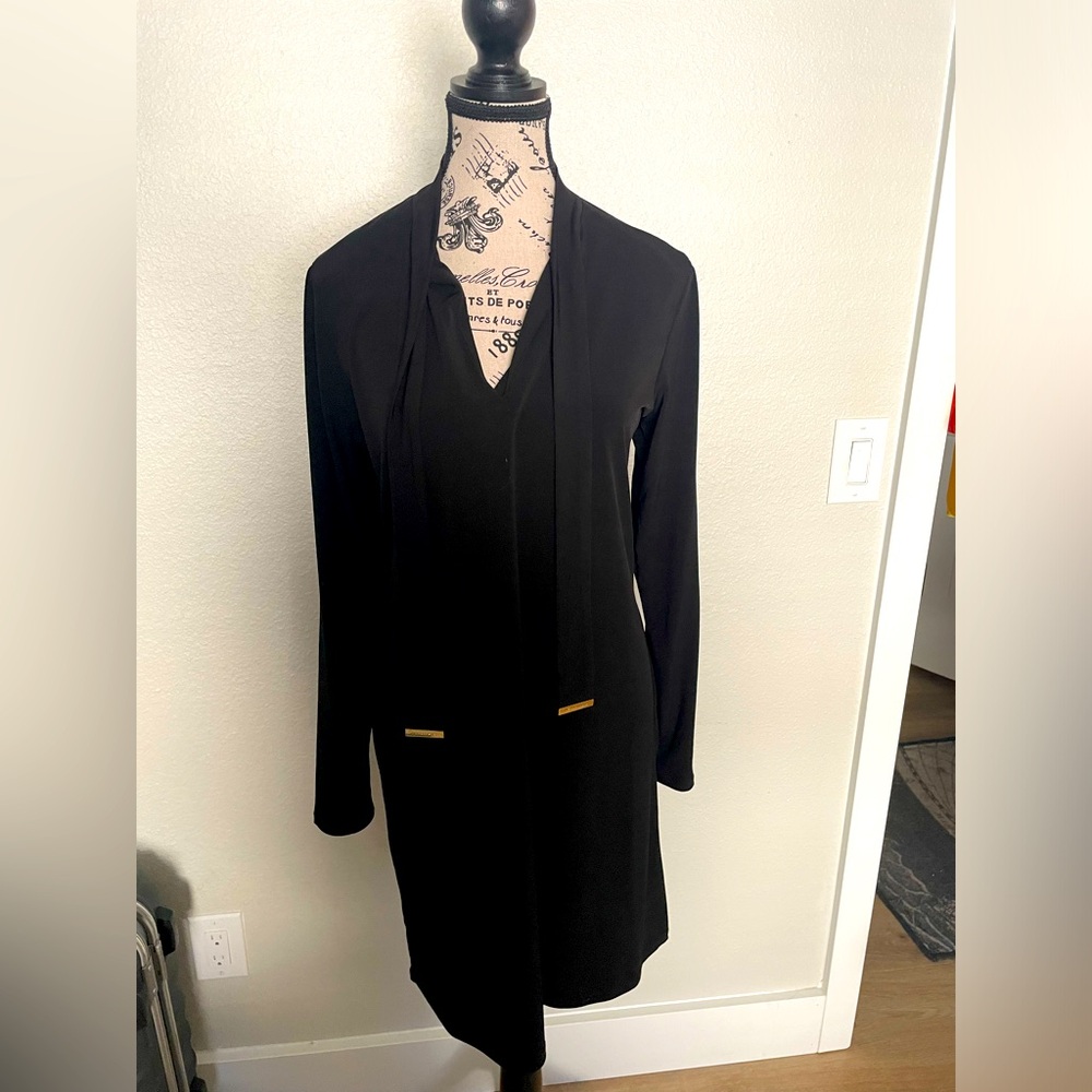 Michael Kors slinky black dress. Dress up or down!